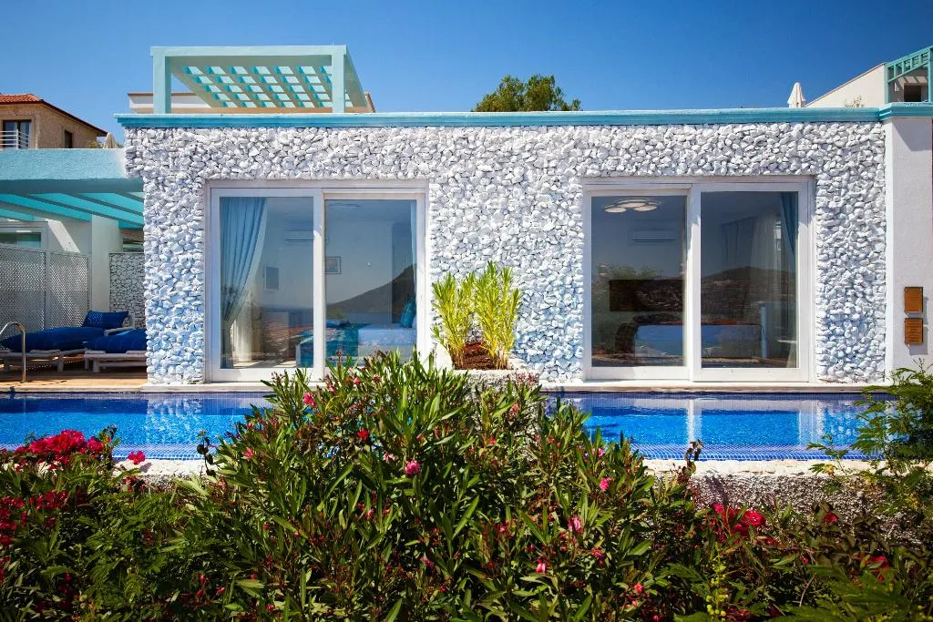 DOUBLE WITH PRIVATE POOL Room, Asfiya Sea View Hotel, Dalaman