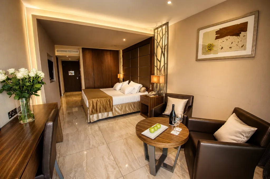 Double or Twin DELUXE SEA VIEW Room, Adams Beach Hotel, Cyprus