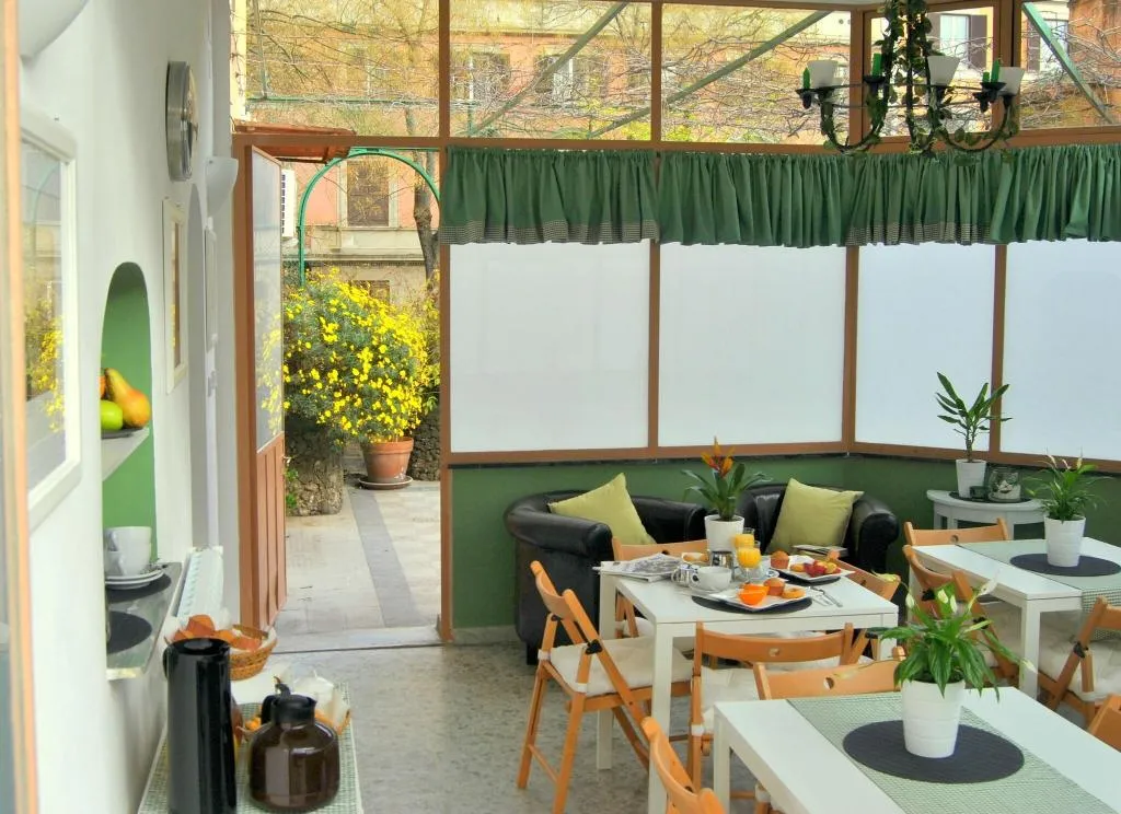Terrace, Hotel Carmel Roma, Rome