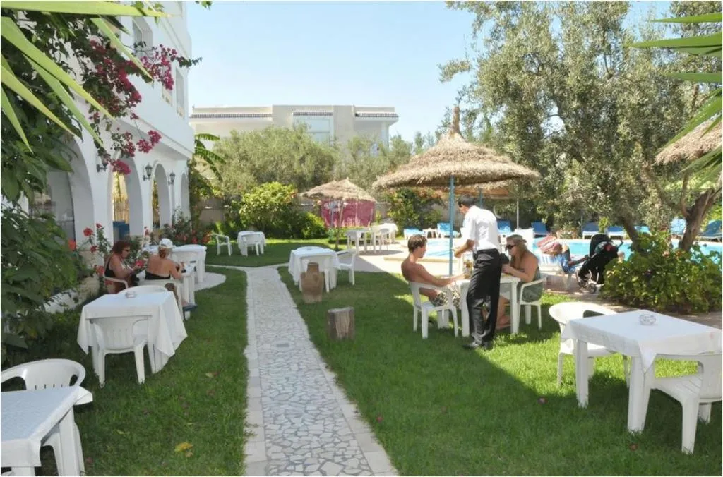 Terrace, Hôtel Résidence Romane, Tunisia