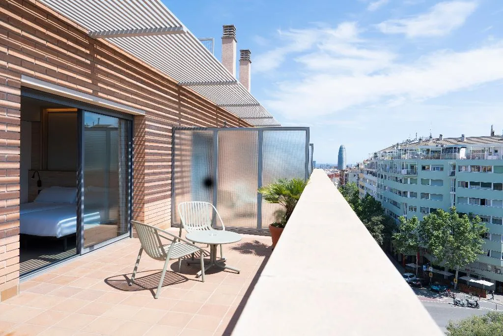 TWIN WITH TERRACE Room, Hotel Sant Pau, Barcelona