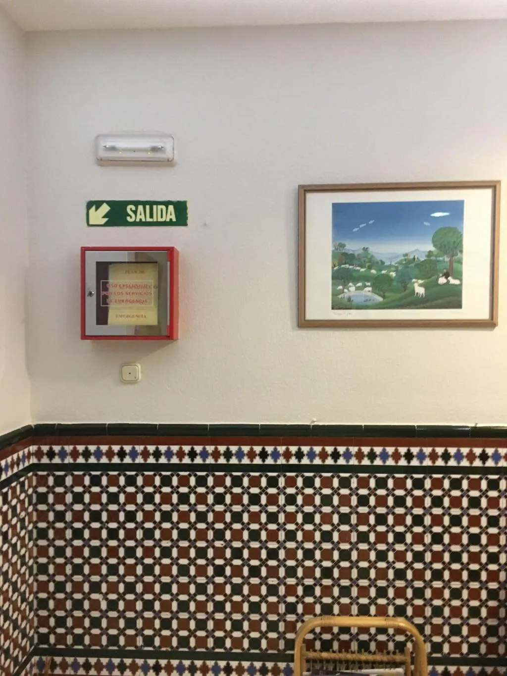 Lobby, Hostal Carlos Iii, Costa Almeria