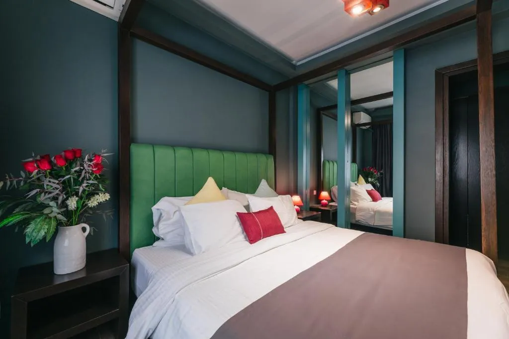 SUITE QUEEN SIZE BED Room, Ladadika Design, Halkidiki