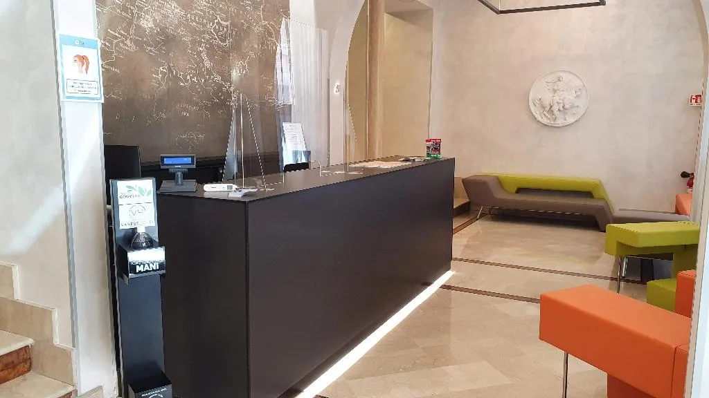 Lobby, Hotel Varese, Rome