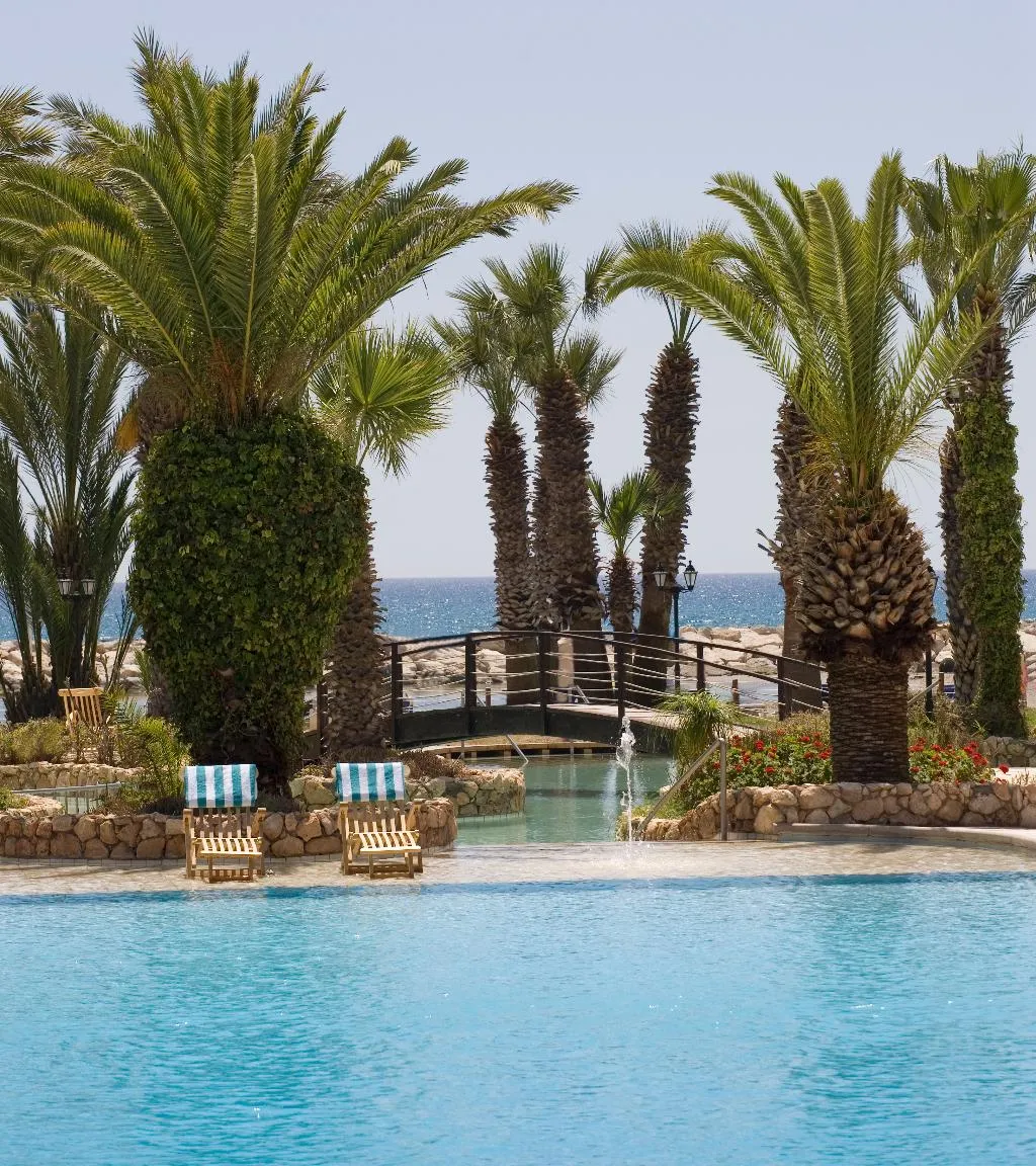 Pool, Sandy Beach, Cyprus