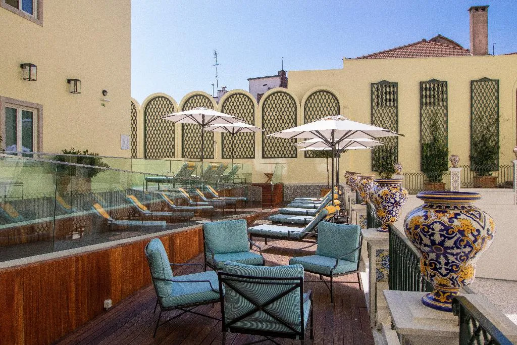 Terrace, Hospes Infante Sagres, Porto