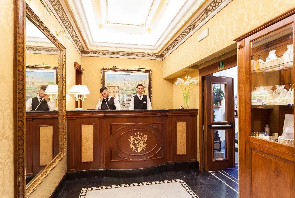 Lobby, Hotel Manfredi Suite In Rome, Rome