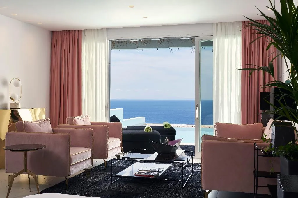 SUITE WITH PRIVATE POOL Room, Myconian Villa Collection Preferred Hotels, Mykonos