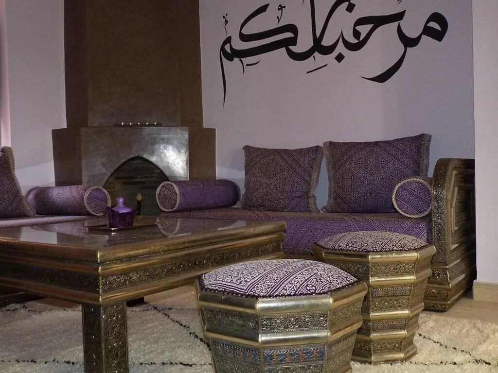 Lobby, Dar Andamaure, Marrakech