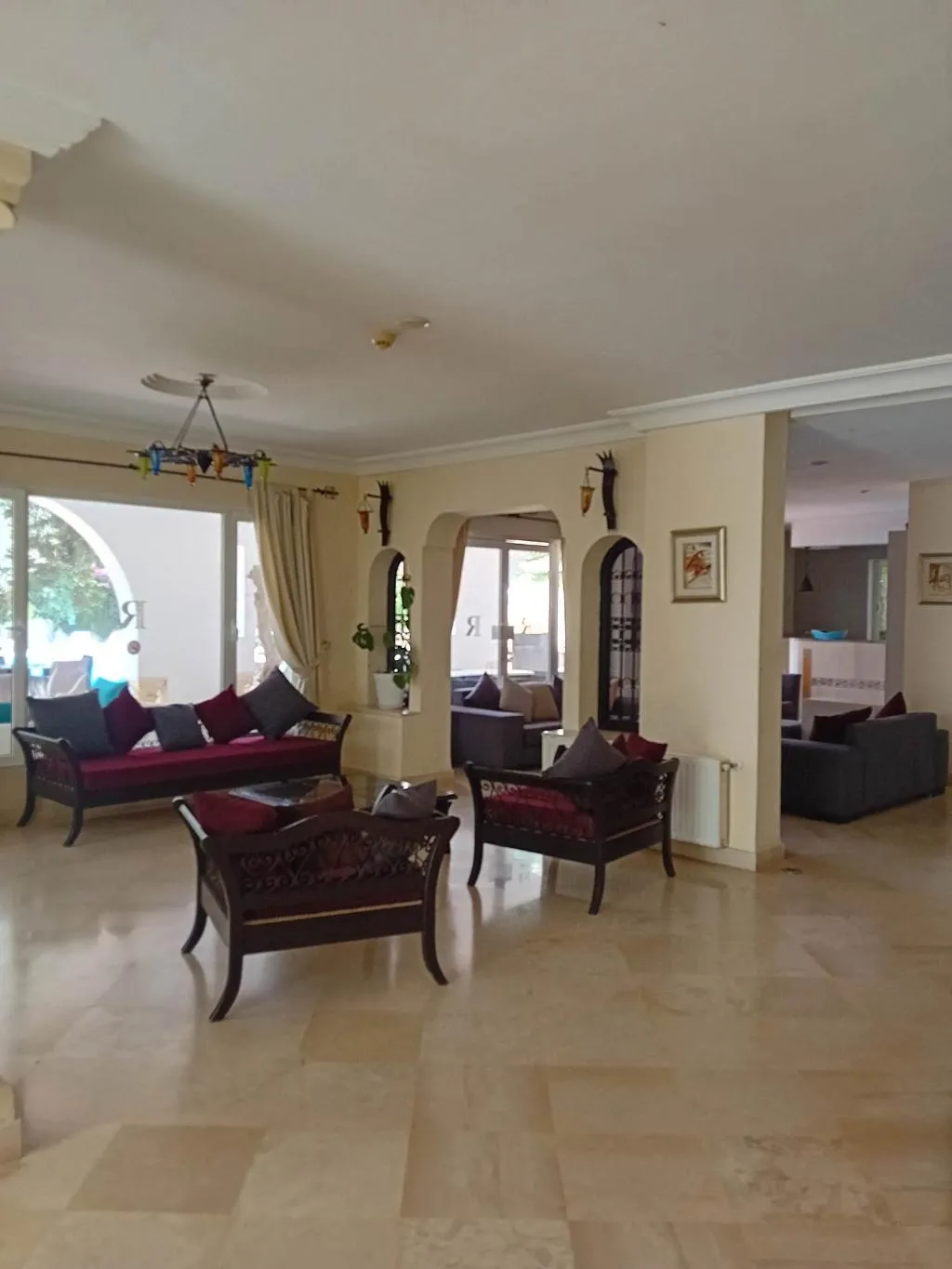 Lobby, Hôtel Résidence Romane, Tunisia