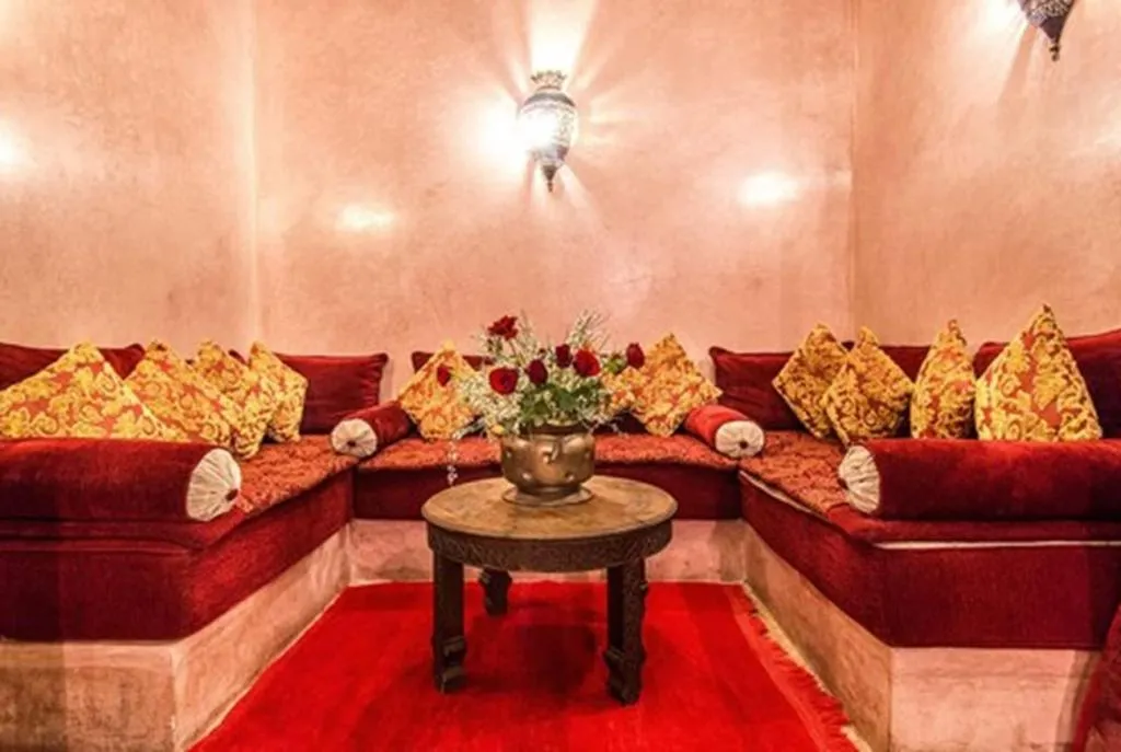Lobby, Riad Elnoujoum, Marrakech