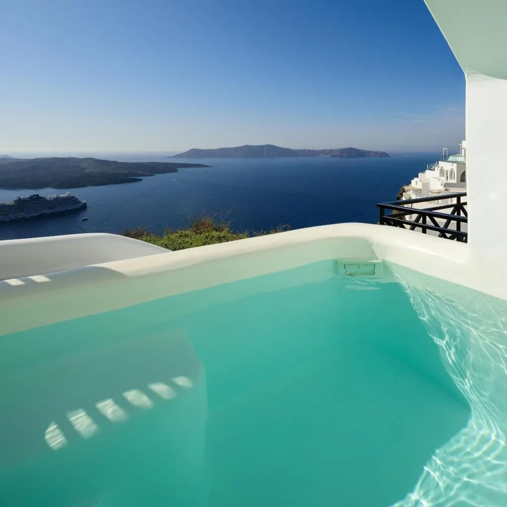 Room, Kamares Apartments, Santorini