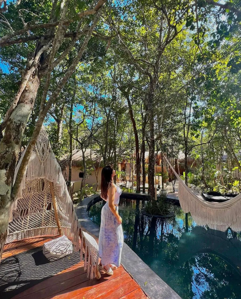 Terrace, The Yellow Nest, Cancun Area
