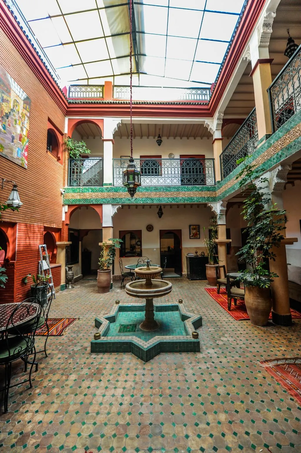 General view, Riad Errabii, Marrakech