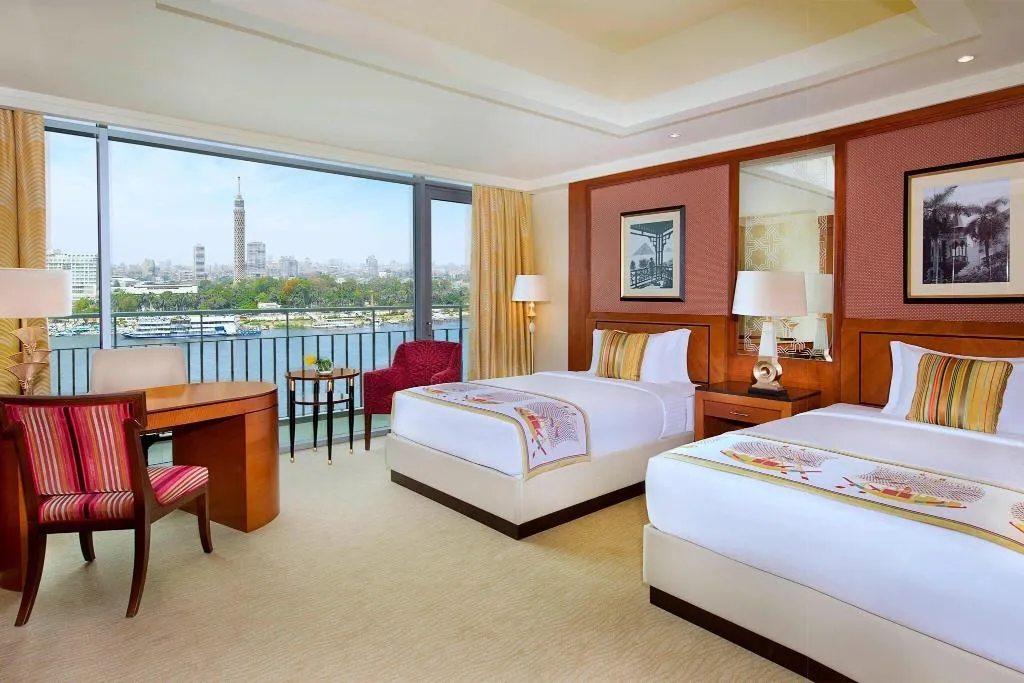 QUADRUPLE DELUXE WITH VIEWS Room, The Nile Ritz-Carlton, Cairo, Cairo