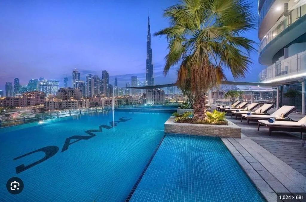 Pool, Winds Of The Canal By Lagom Damac Maison Prive, Dubai