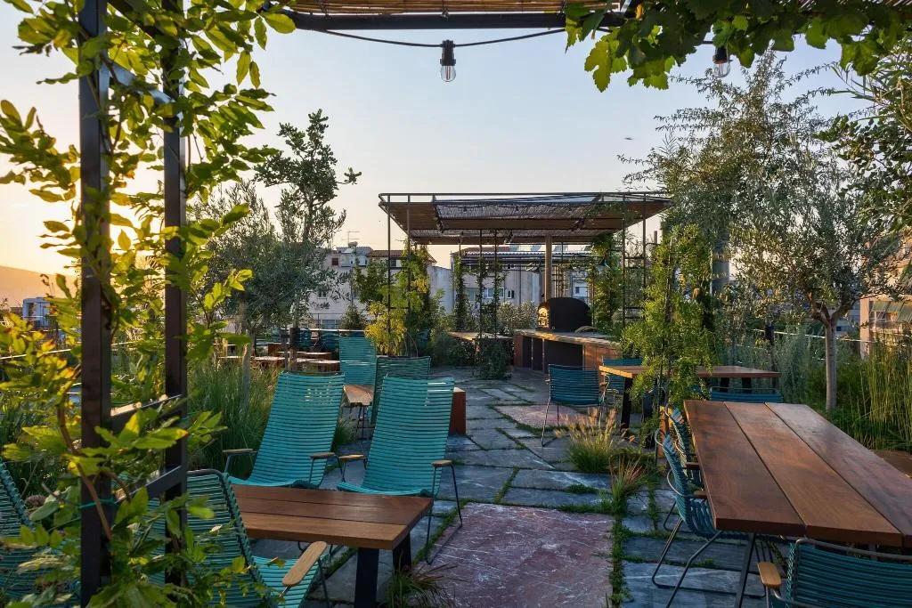 Terrace, The Foundry Suites, Athens