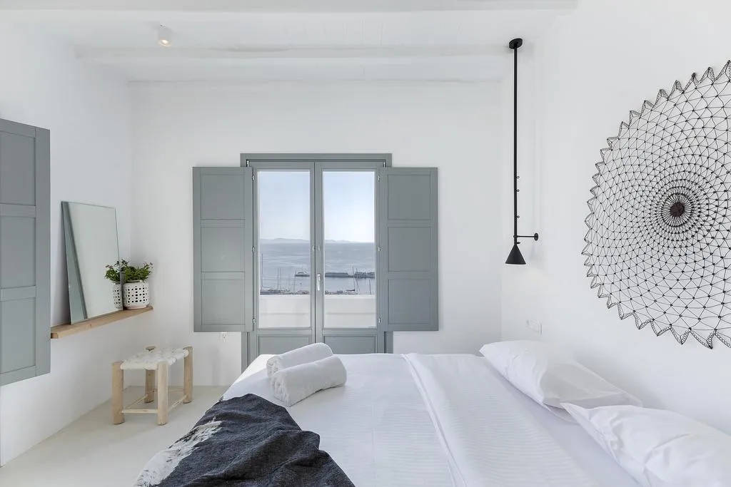 VILLA THREE BEDROOMS Room, Sea Line Villas, Mykonos