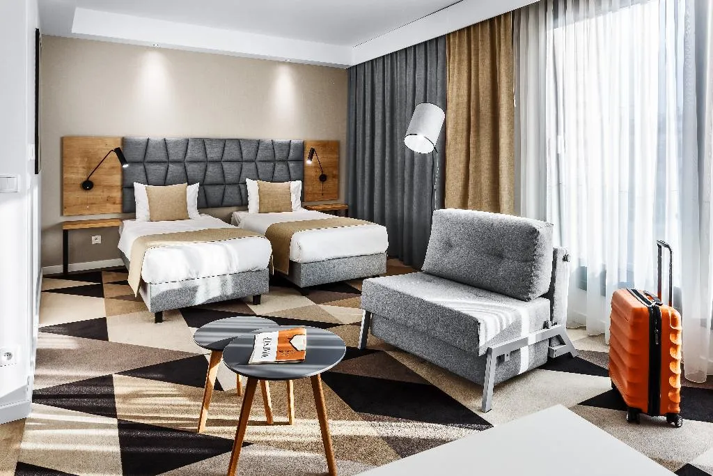 TWIN DELUXE Room, Lwowska1, Krakow