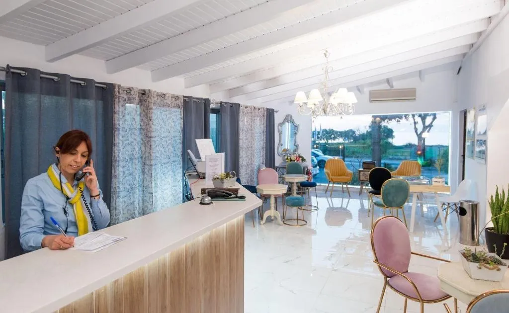 Lobby, Bomo Amnissos Residence, Crete