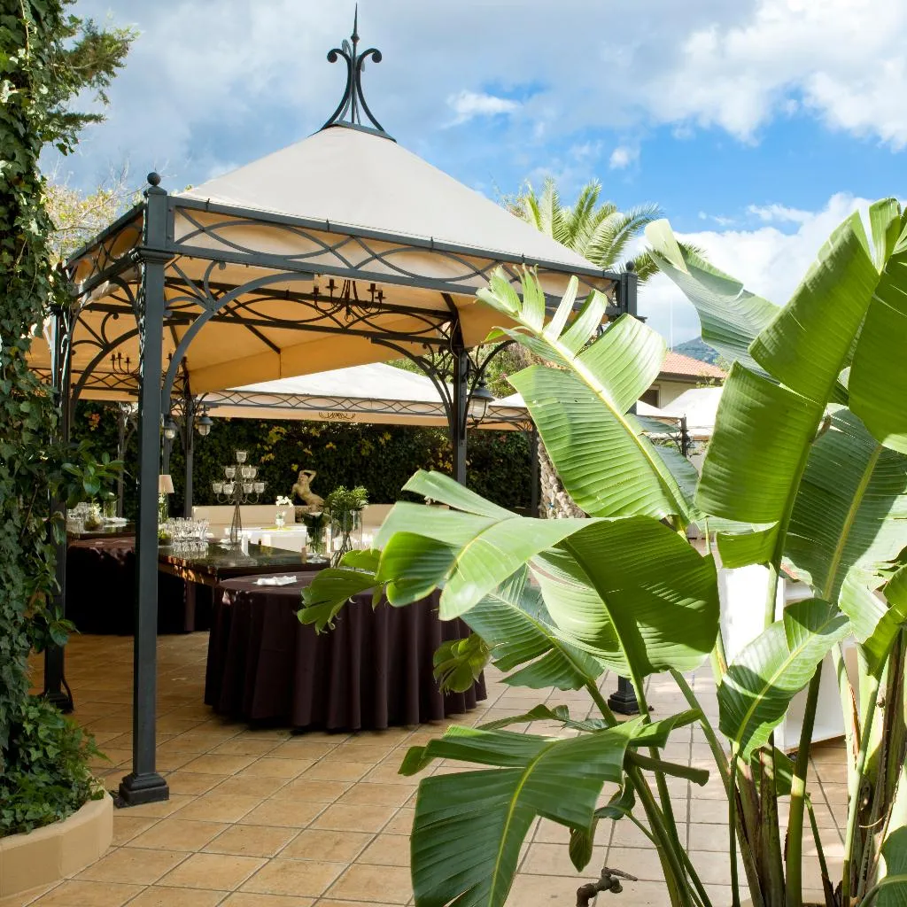 Terrace, Villa Esperia, Palermo