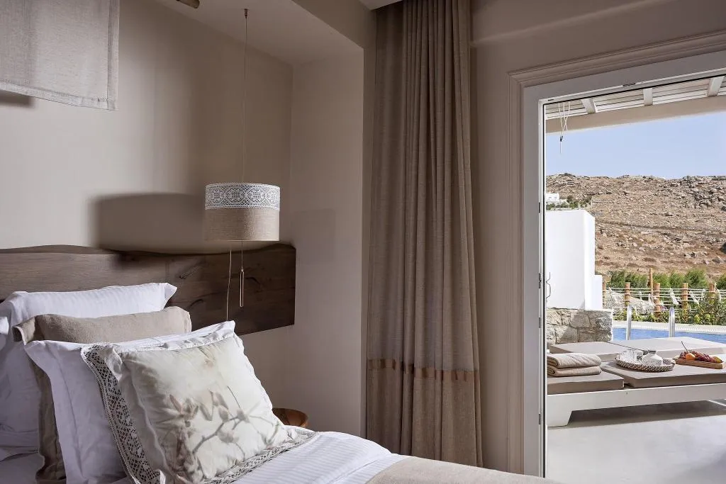 DOUBLE DELUXE WITH PRIVATE POOL Room, Palladium, Mykonos