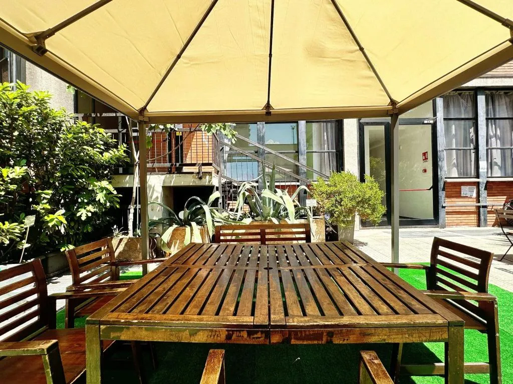 Terrace, Mio Hostel, Milan