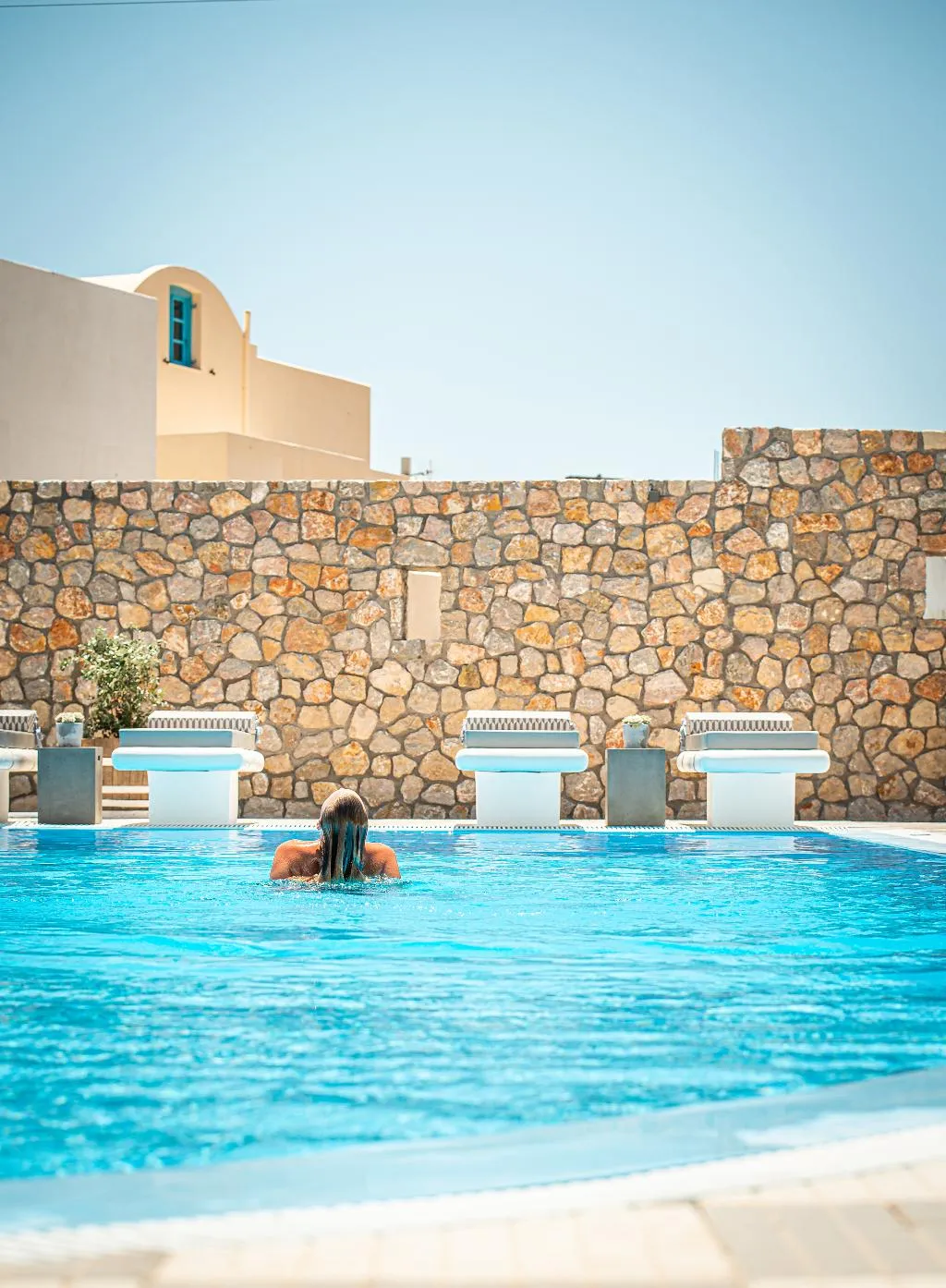 Pool, Marianna Hotel, Santorini
