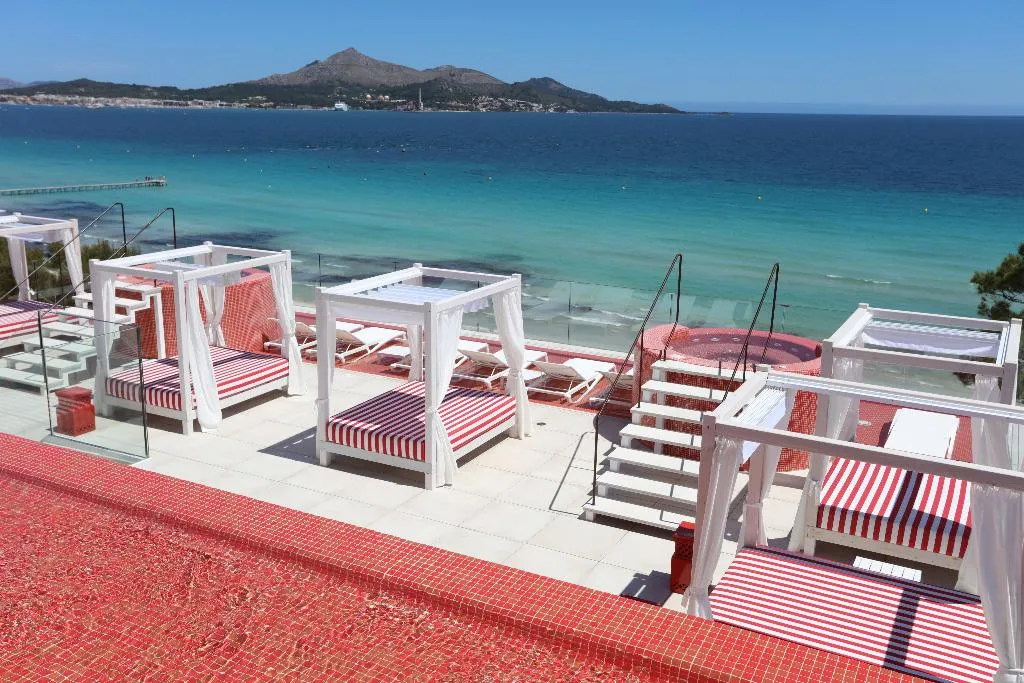 Terrace, Iberostar Waves Alcudia Park, Majorca