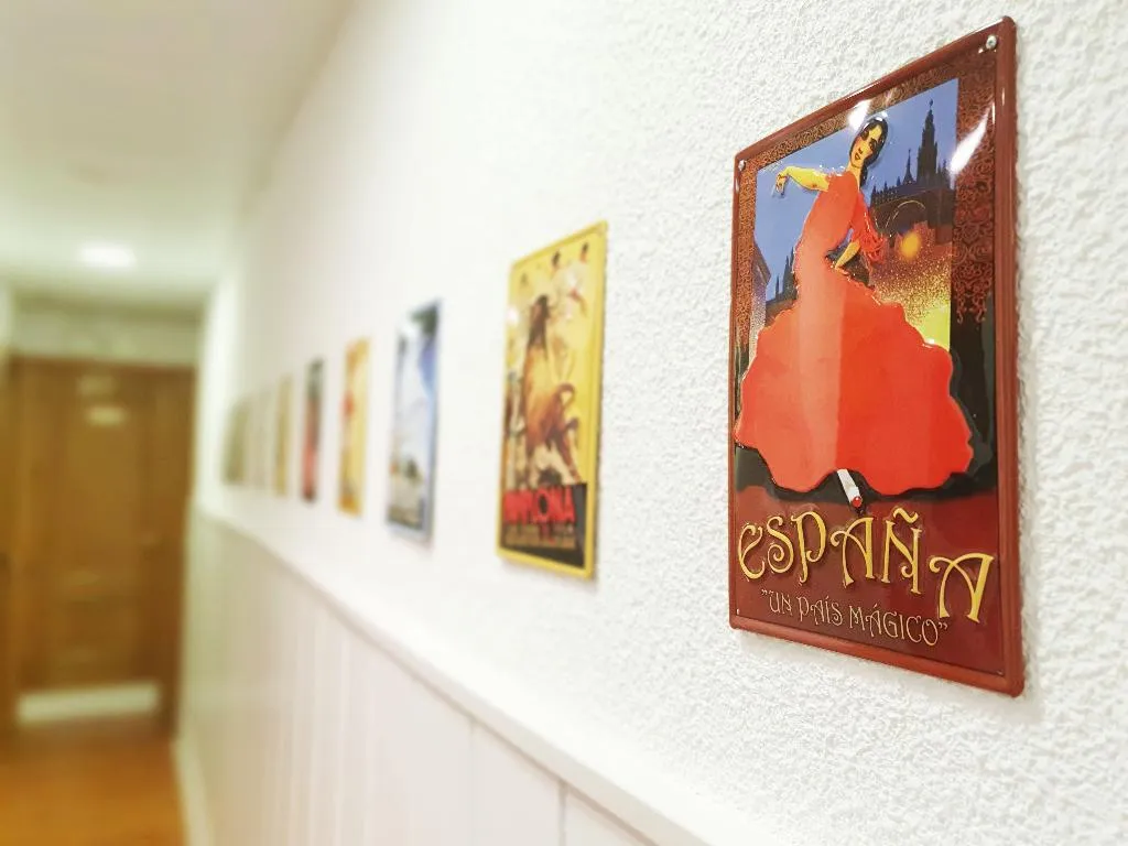 Lobby, Hostal Alicante, Madrid