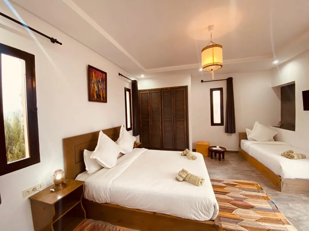 FAMILY ROOM WITH DOUBLE BED Room, Dar Ayman hotel, Essaouira