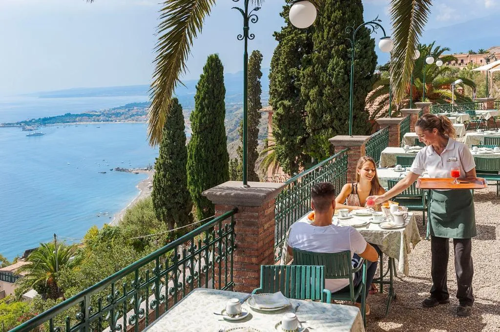 Restaurant, Hotel Villa Schuler, Taormina