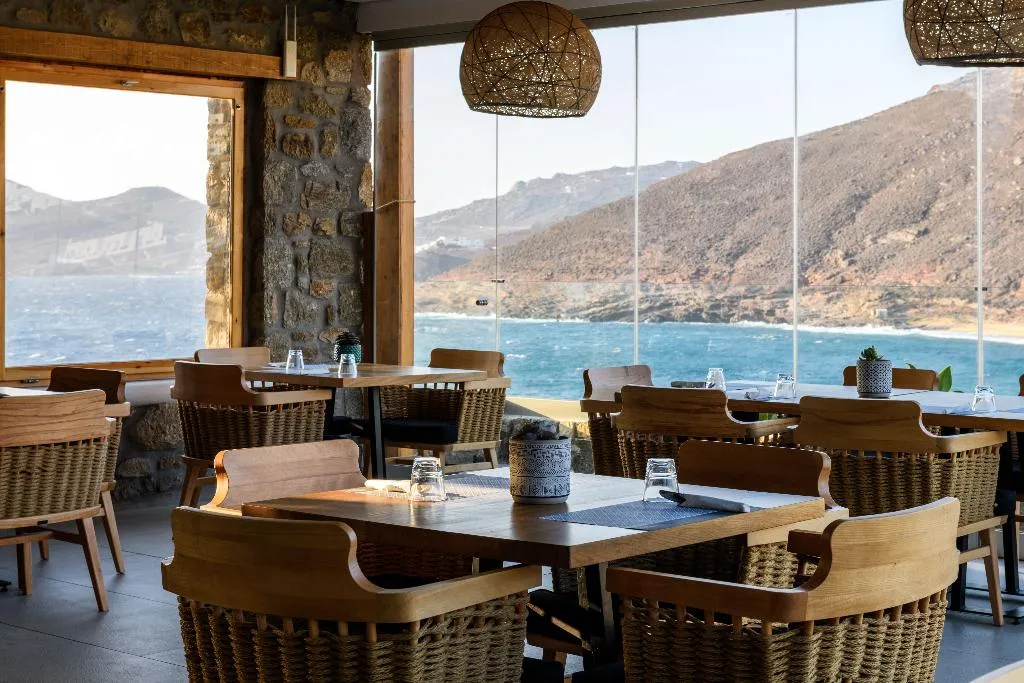 Restaurant, Panormos Village Seaside Resort, Mykonos
