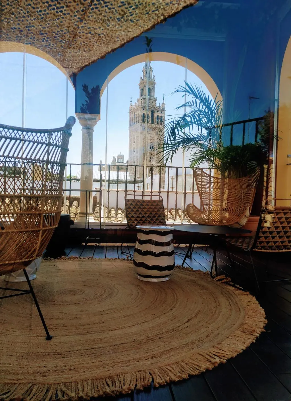Terrace, Palacio Pinello, Seville