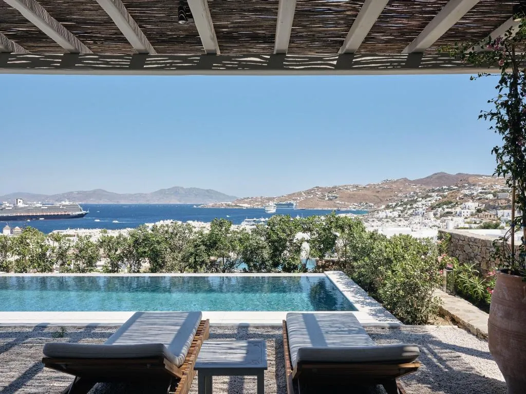 Room, Belvedere Hilltop Complex Rooms & Suites, Mykonos