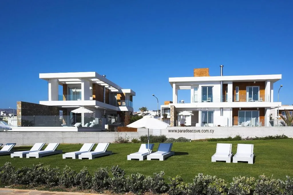 Terrace, Paradise Cove Luxurious Beach Villas, Cyprus
