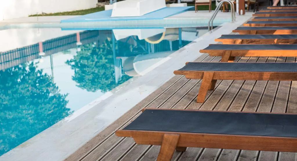Pool, Silver Beach Hotel and Annexe Apartments, Corfu