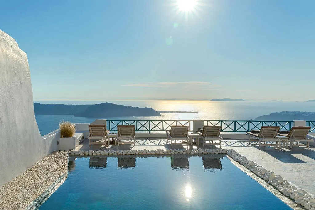 Pool, Afroessa Hotel, Santorini