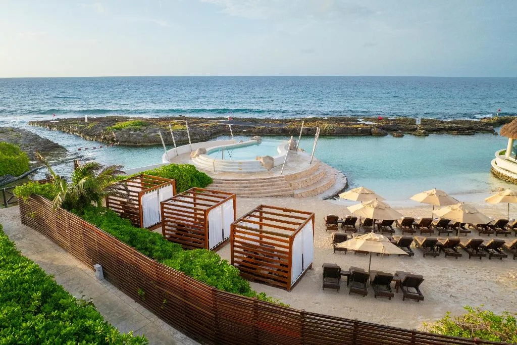 Beach, Hard Rock Hotel Riviera Maya All Inclusive, Cancun Area