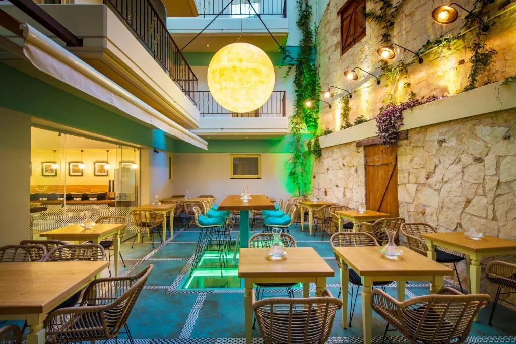 Restaurant, Anesis Blue Boutique Hotel, Crete