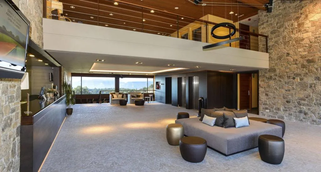 Lobby, Montanya Hotel & Lodge, Costa Brava