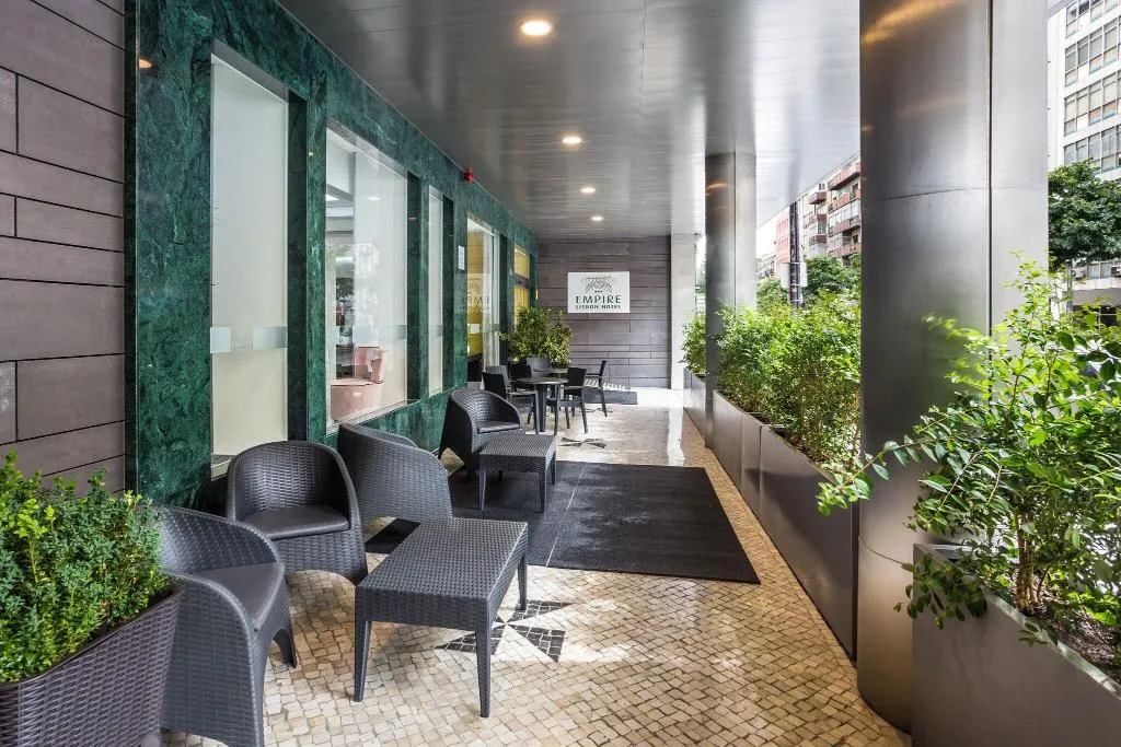Terrace, Empire Lisbon Hotel, Lisbon