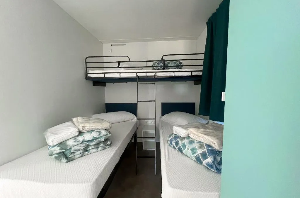 MOBILE HOME TWO BEDROOMS ONE BATHROOM Room, Camping Village Capo D'Orso, Olbia