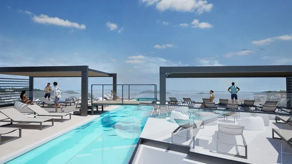 General view, Aether Hotel, Skiathos
