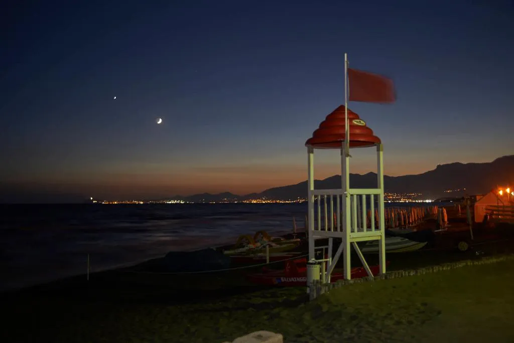 Beach, Baia Domizia Camping Village, Naples