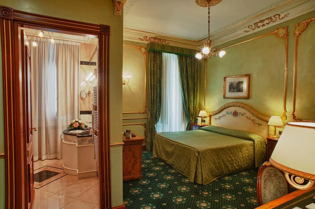 Double or Twin SUPERIOR Room, Grand Hotel Wagner, Palermo