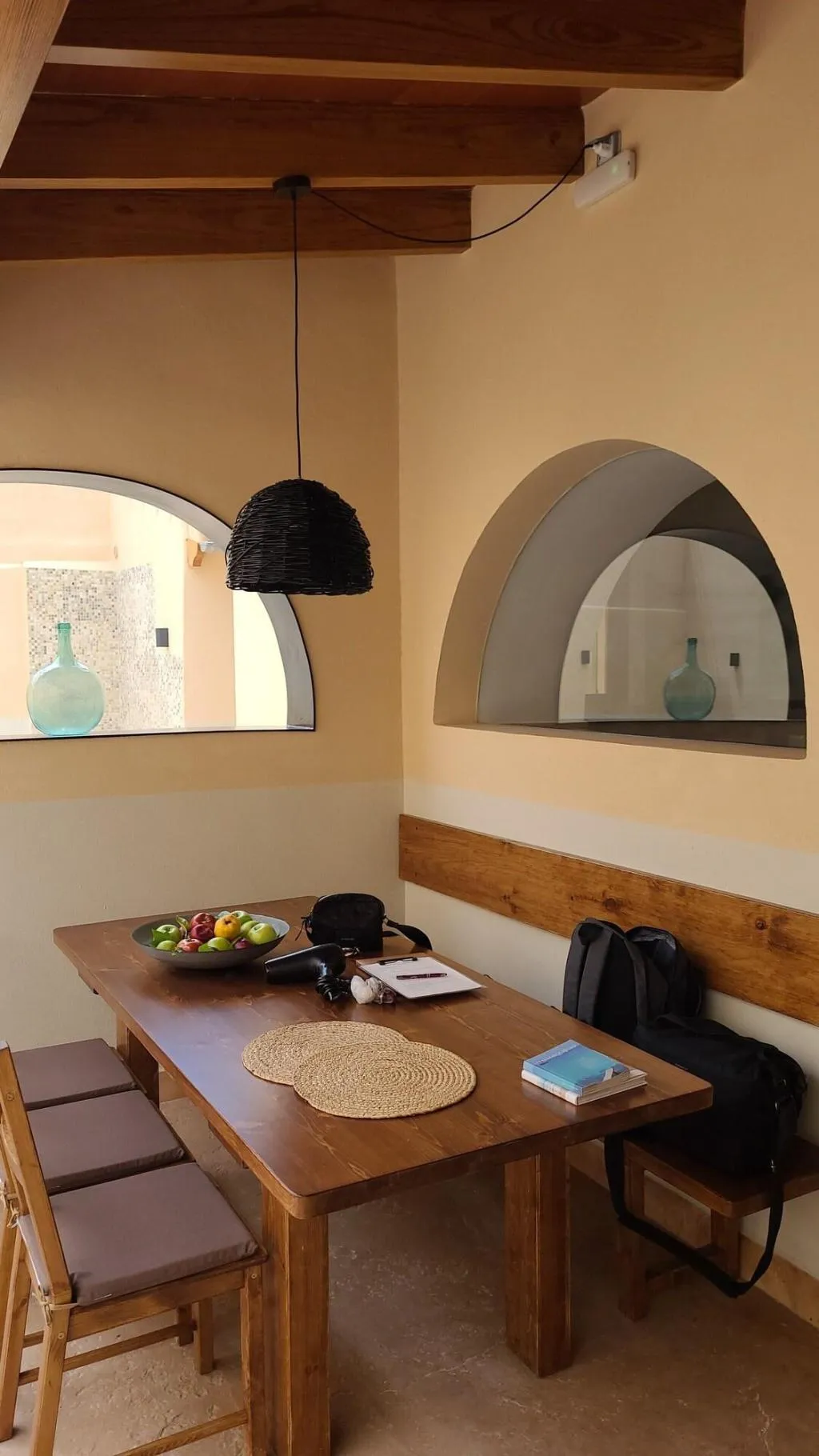 Terrace, Casal de Petra - Rooms & Pool, Majorca