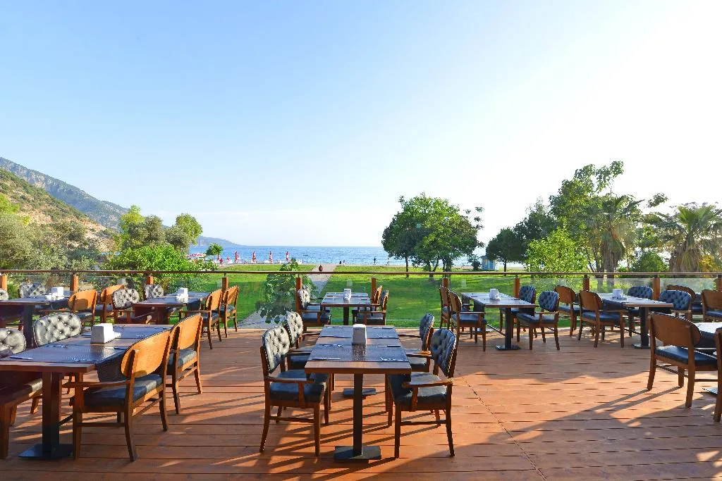 Restaurant, Belcekum Beach Hotel, Dalaman