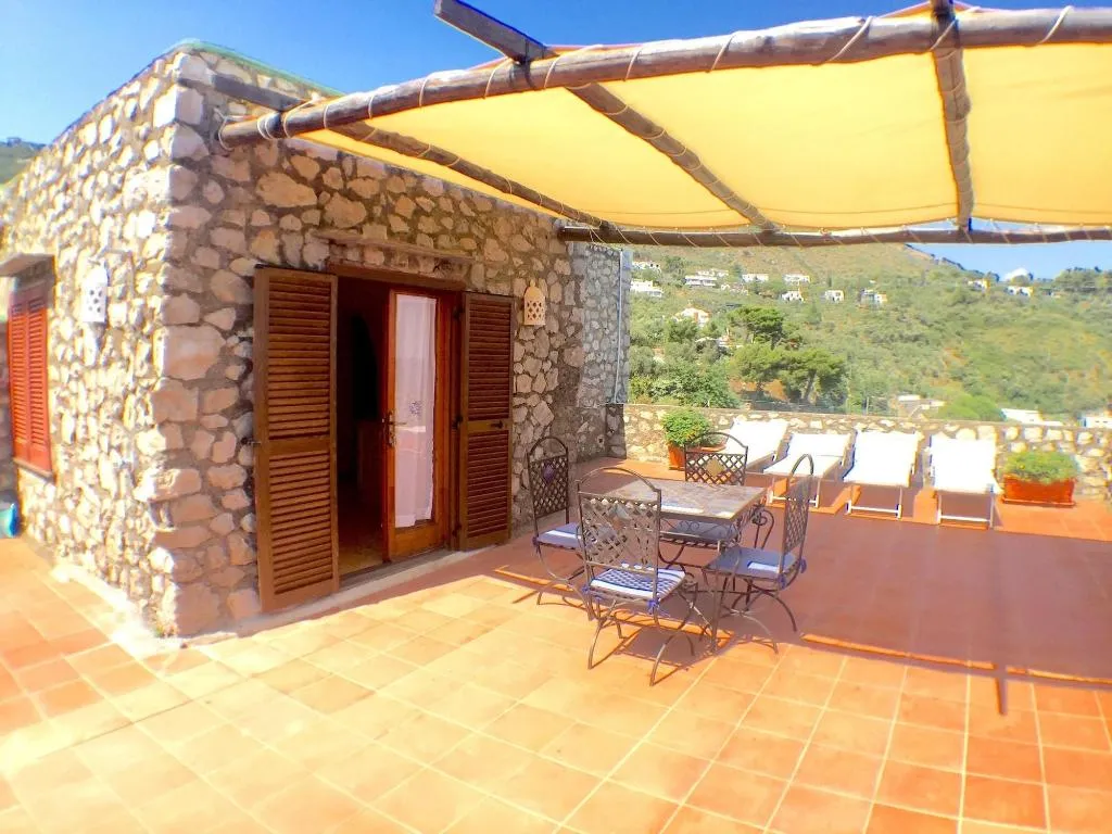 Terrace, Marina del Cantone Chalet, Naples