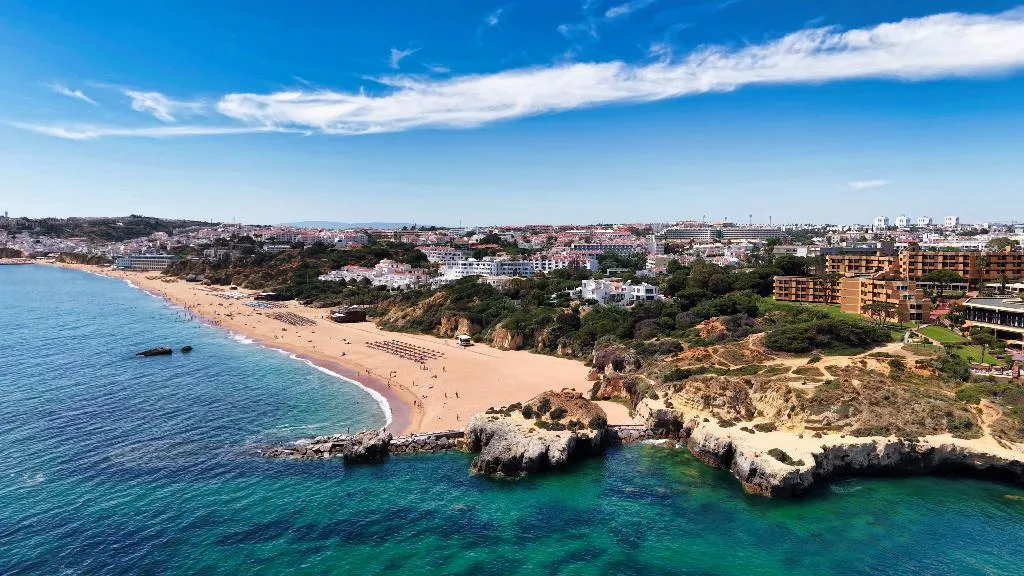 Beach, Paraiso Albufeira, Algarve